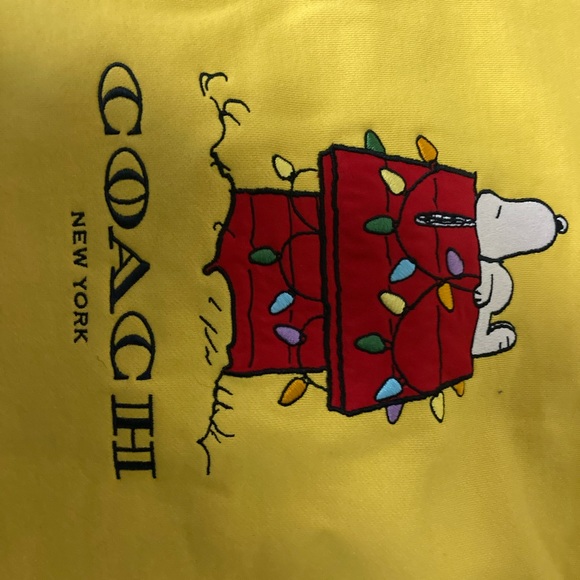 Coach snoopy lights crew sweater - Picture 9 of 11